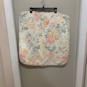 Shabby Chic Rachel Ashwell quilted Farmhouse Floral Shams